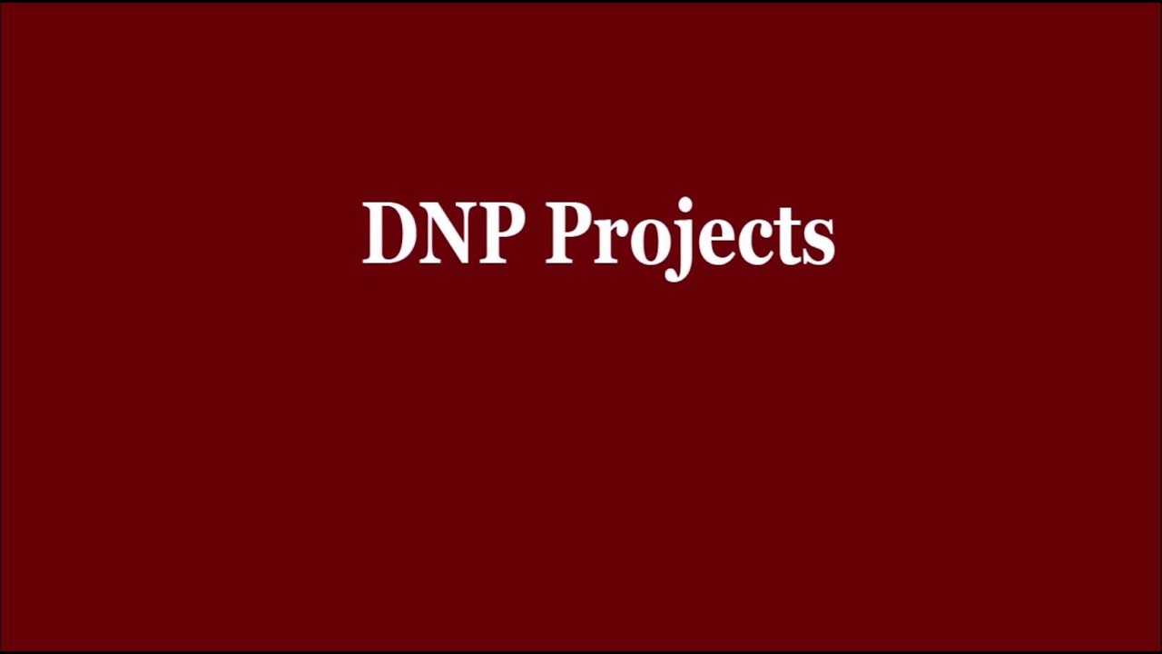 DNP Capstone Project