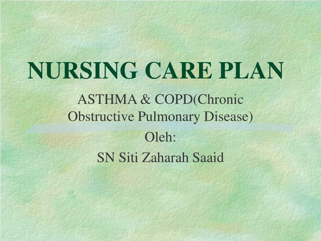COPD Nursing Care Plans