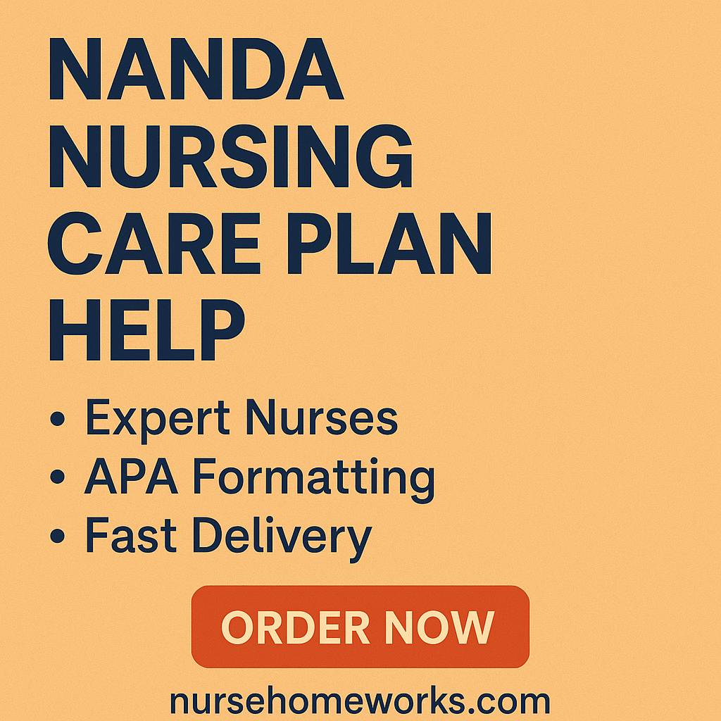 NANDA nursing care plan help