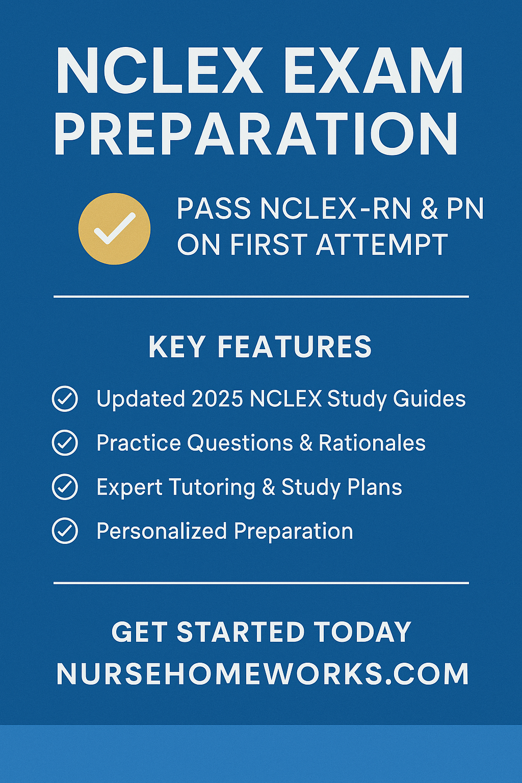 NCLEX Exam Preparation