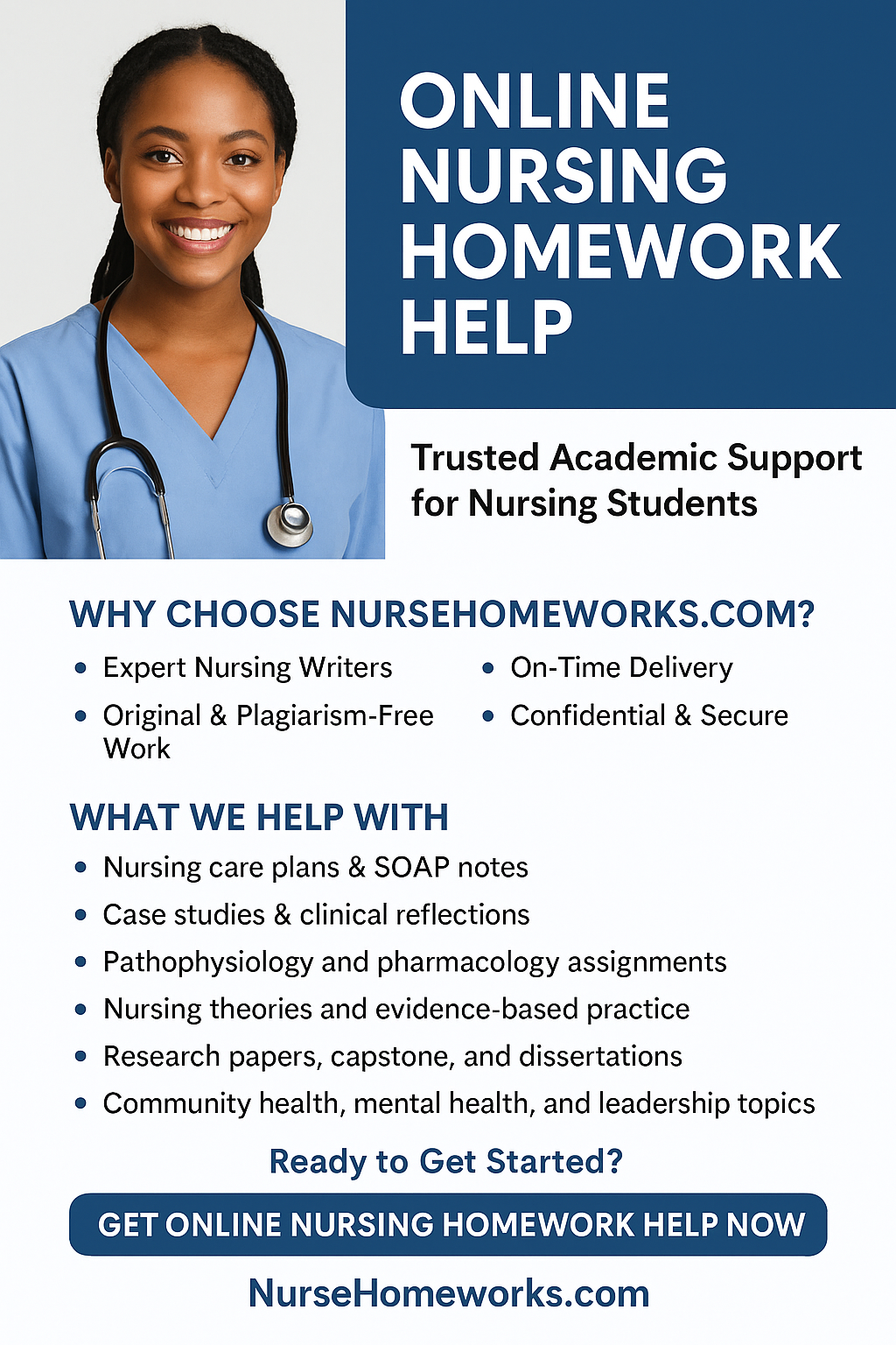Online Nursing Homework Help