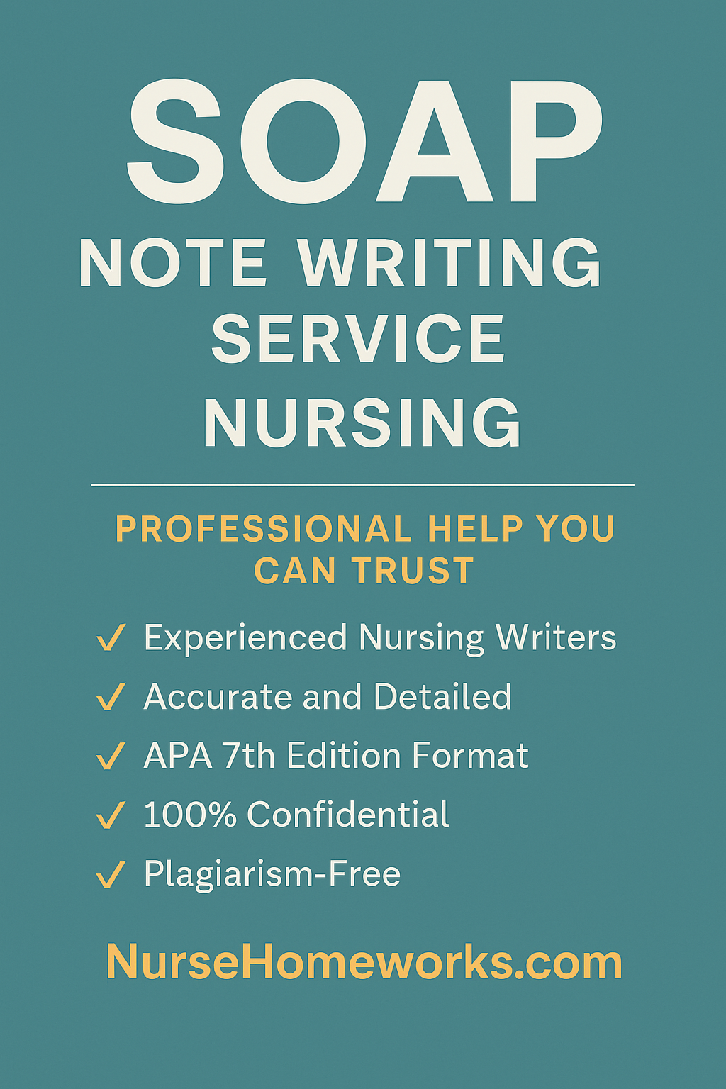 SOAP Note Writing Service