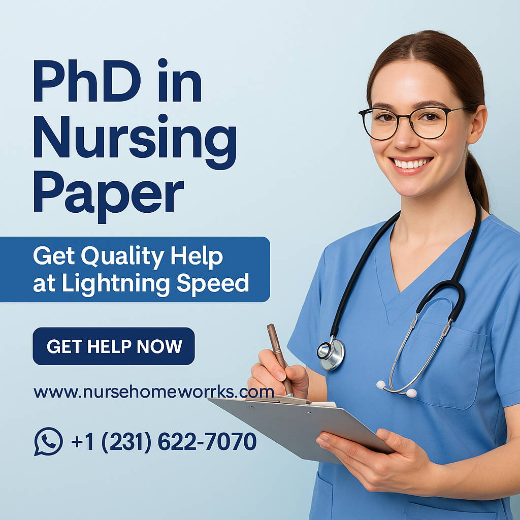 PhD in Nursing Paper 