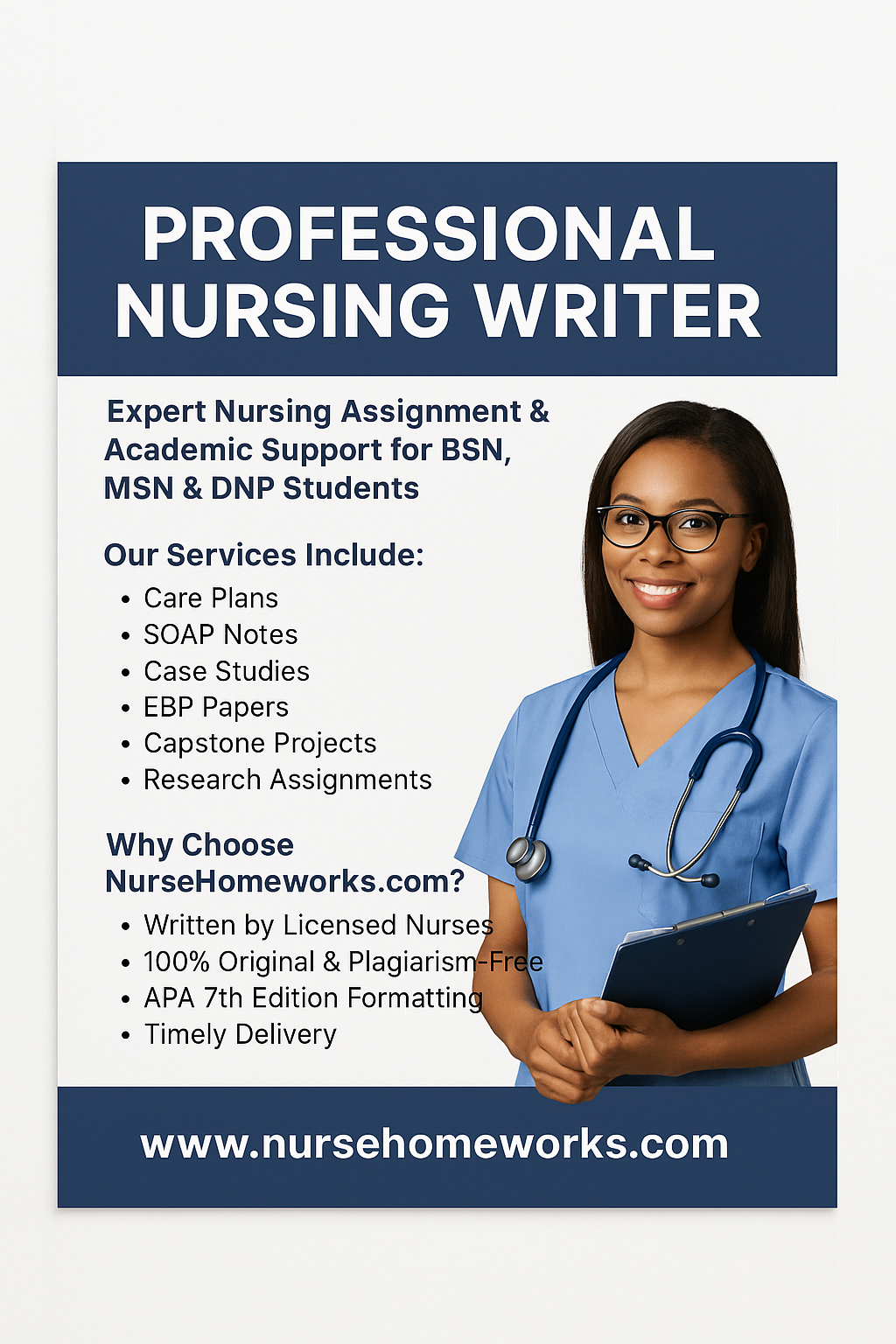Professional Nursing Writer