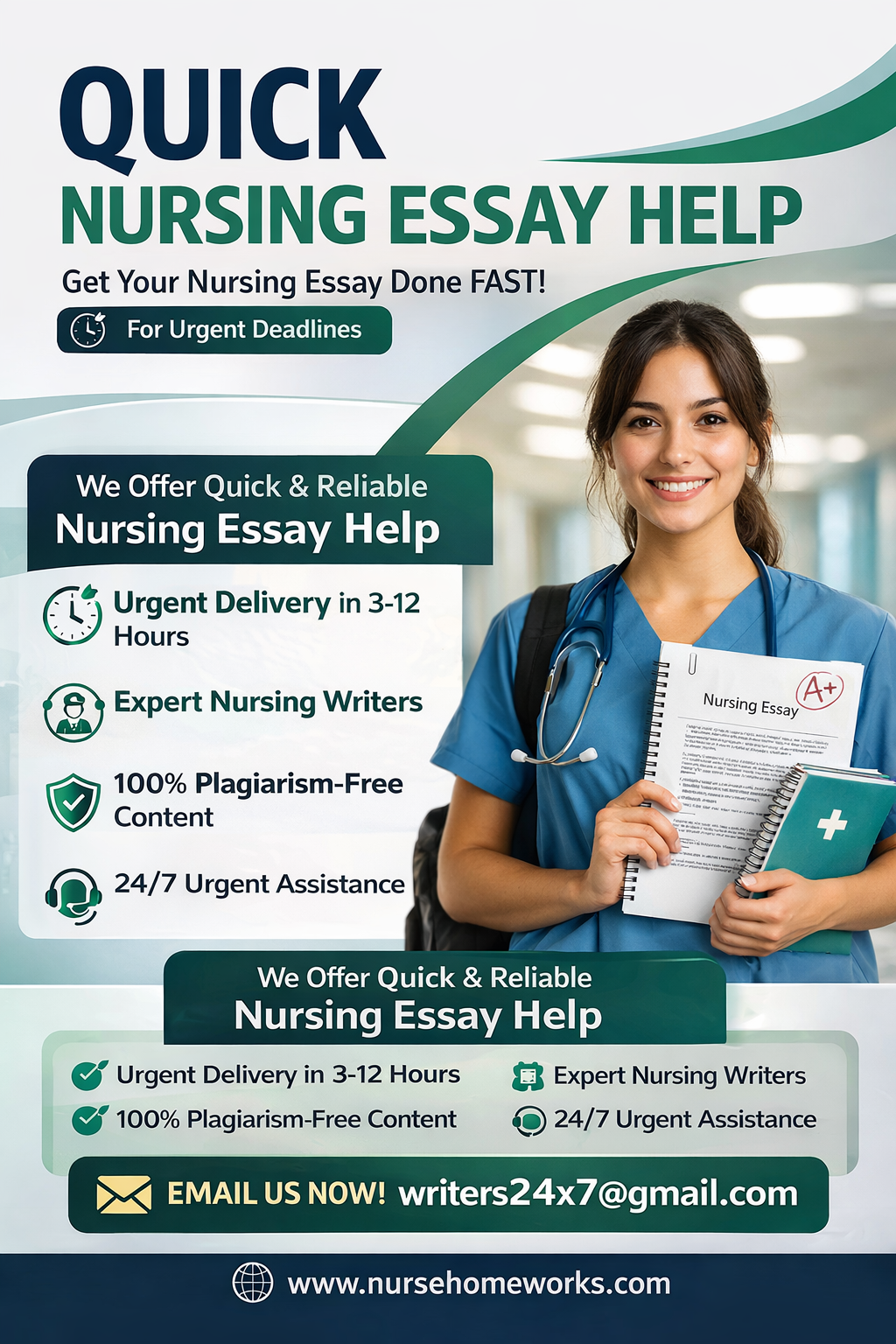Quick Nursing Essay Help