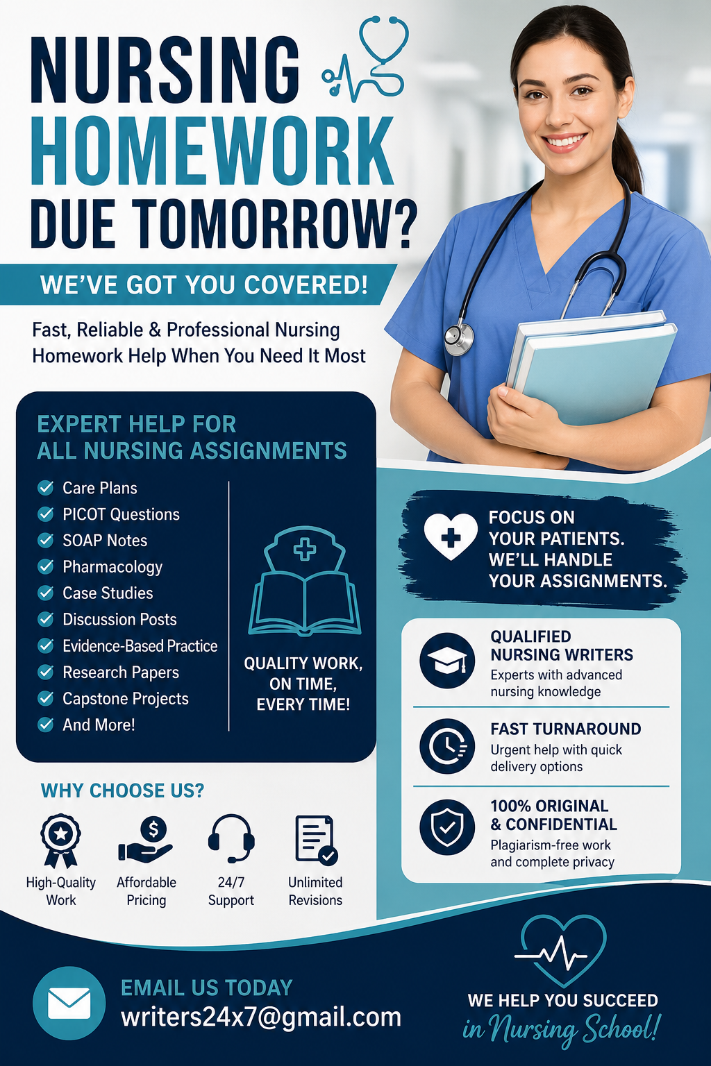 Nursing Homework Due Tomorrow
