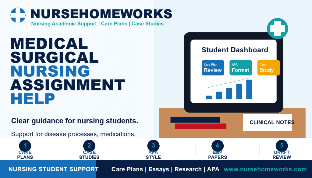 Medical Surgical Nursing Assignment Help by NurseHomeworks
