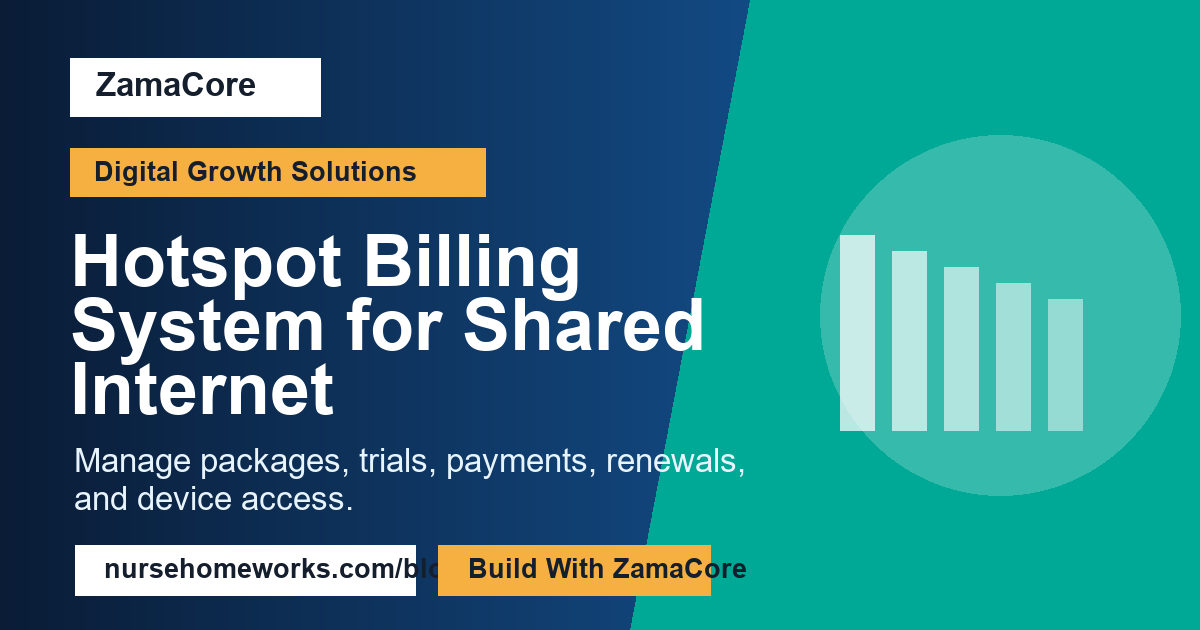 Hotspot Billing System for Shared Internet