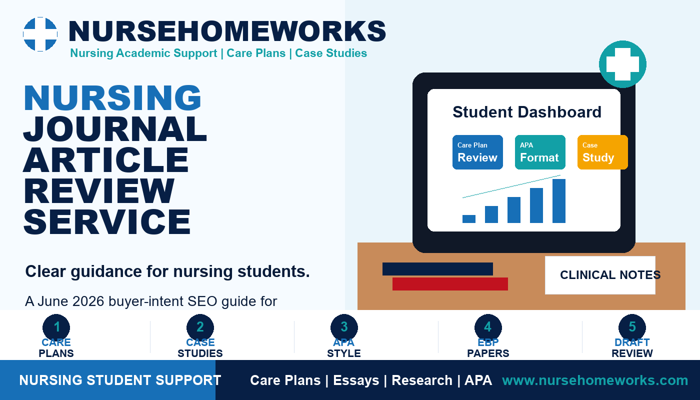 Nursing Journal Article Review Service