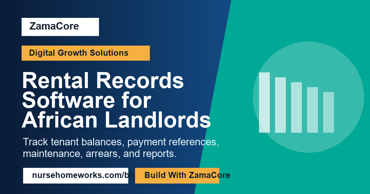 Rental Records Software for African Landlords