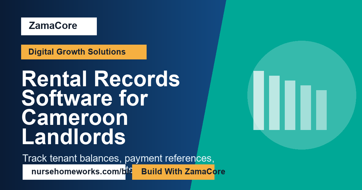 Rental Records Software for Cameroon Landlords