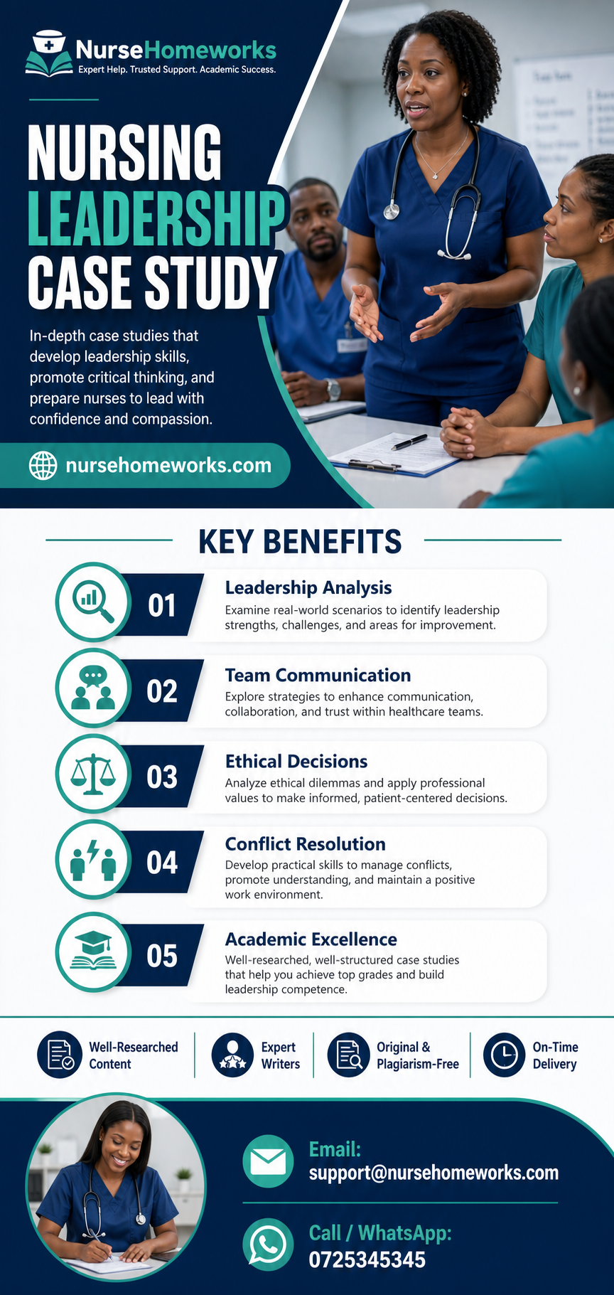 nursing leadership case study
