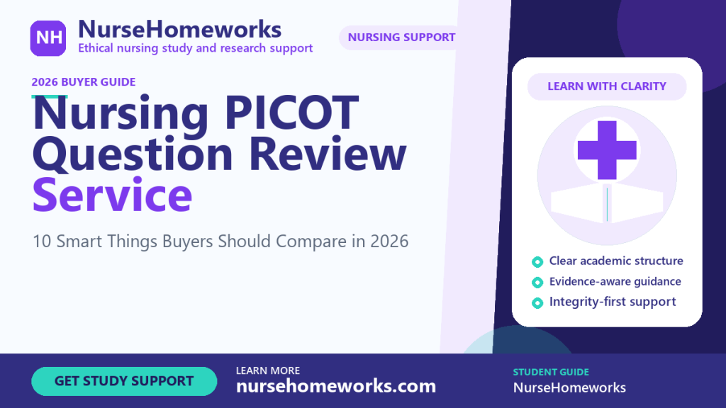 Nursing PICOT Question Review Service