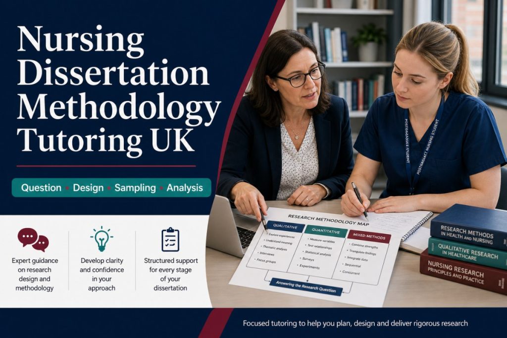 Nursing Dissertation Methodology Tutoring UK